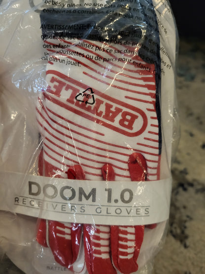 Battle Doom 1.0 Football Receiver Gloves