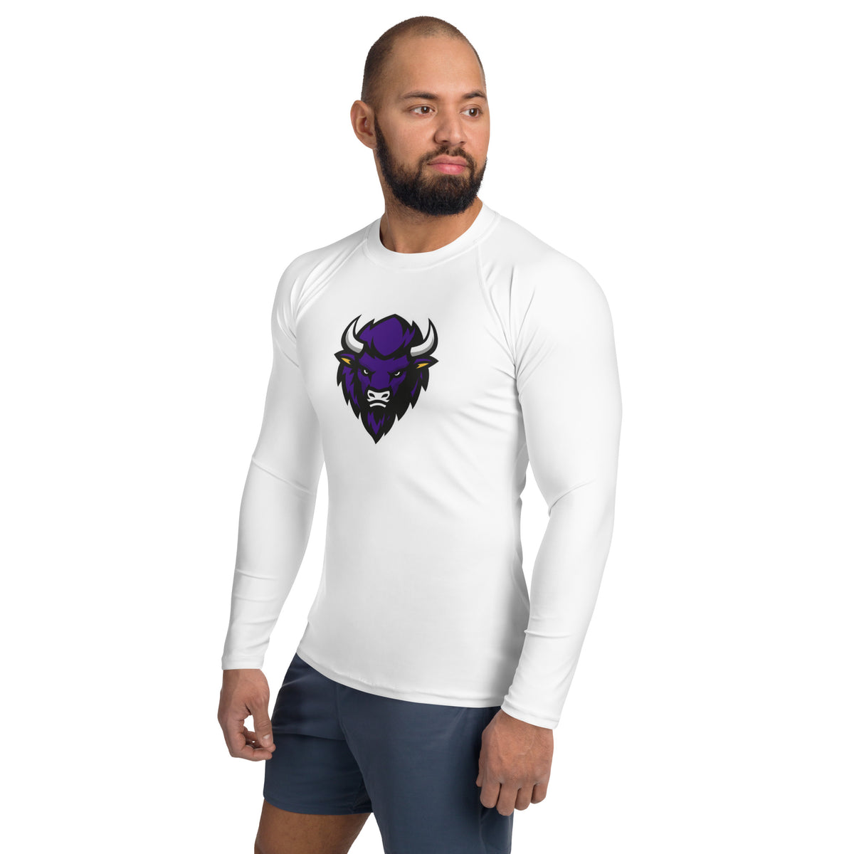 Bison Rash Guard Bison Men's Rash Guard – Vikn Sports