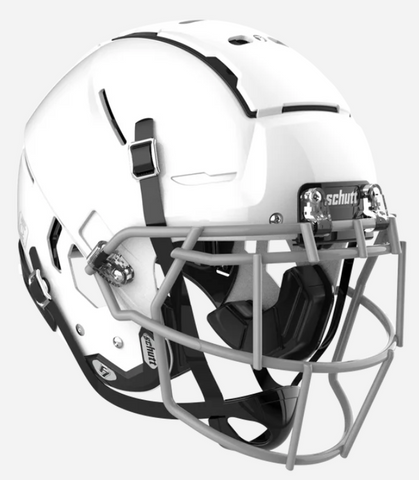 White Schutt F7 Football Helmet