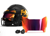 Zero-G Plus Football Helmet Visor Tiger Blood - Vikn Sports