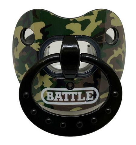 Battle Oxygen Camouflage Binky Mouthguard