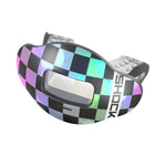 Shock Doctor Chrome Iridescent Checker Max Airflow Mouthguard