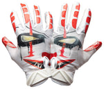 Battle Ultra-Stick Clown Cloaked Adult Football Receiver Gloves - Vikn Sports