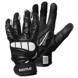 Battle Lineman Black Football Gloves - Vikn Sports