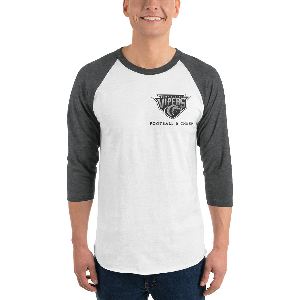 Four Points 3/4 sleeve raglan shirt - Vikn Sports