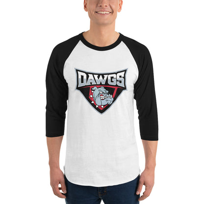Dawgs 3/4 sleeve raglan shirt