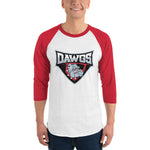 Dawgs 3/4 sleeve raglan shirt