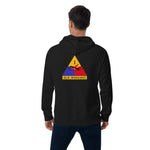 Army Knights Unisex eco raglan hoodie