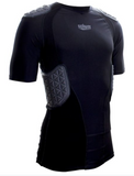 Schutt Black Varsity Pro Tech Compression Shirt - Vikn Sports