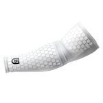 Battle White Full Arm Sleeve - Vikn Sports