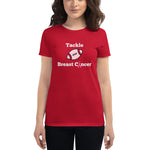 Tackle Breast Cancer Women's Short Sleeve T-shirt